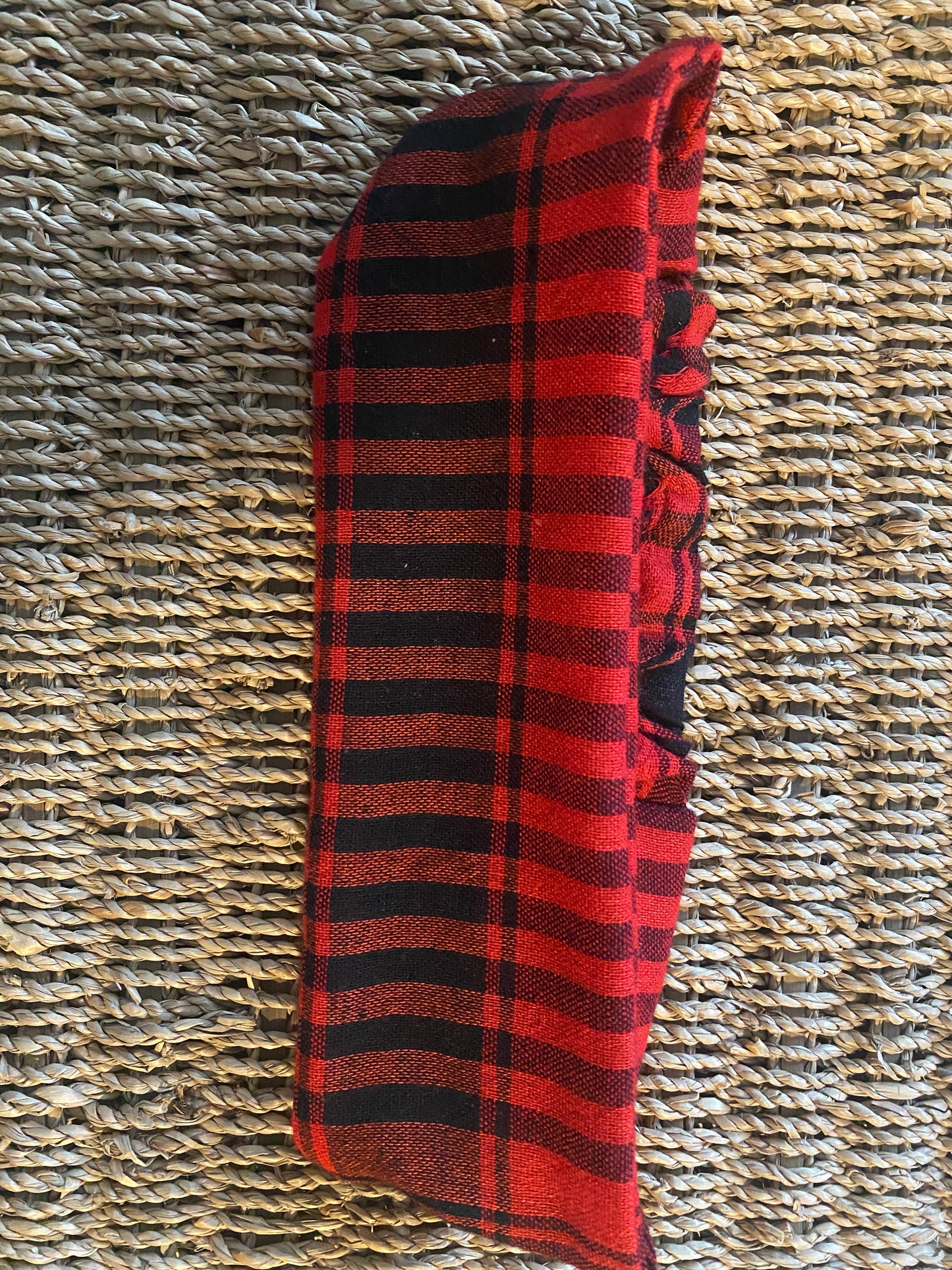 Red and Black keffiyeh Bandana