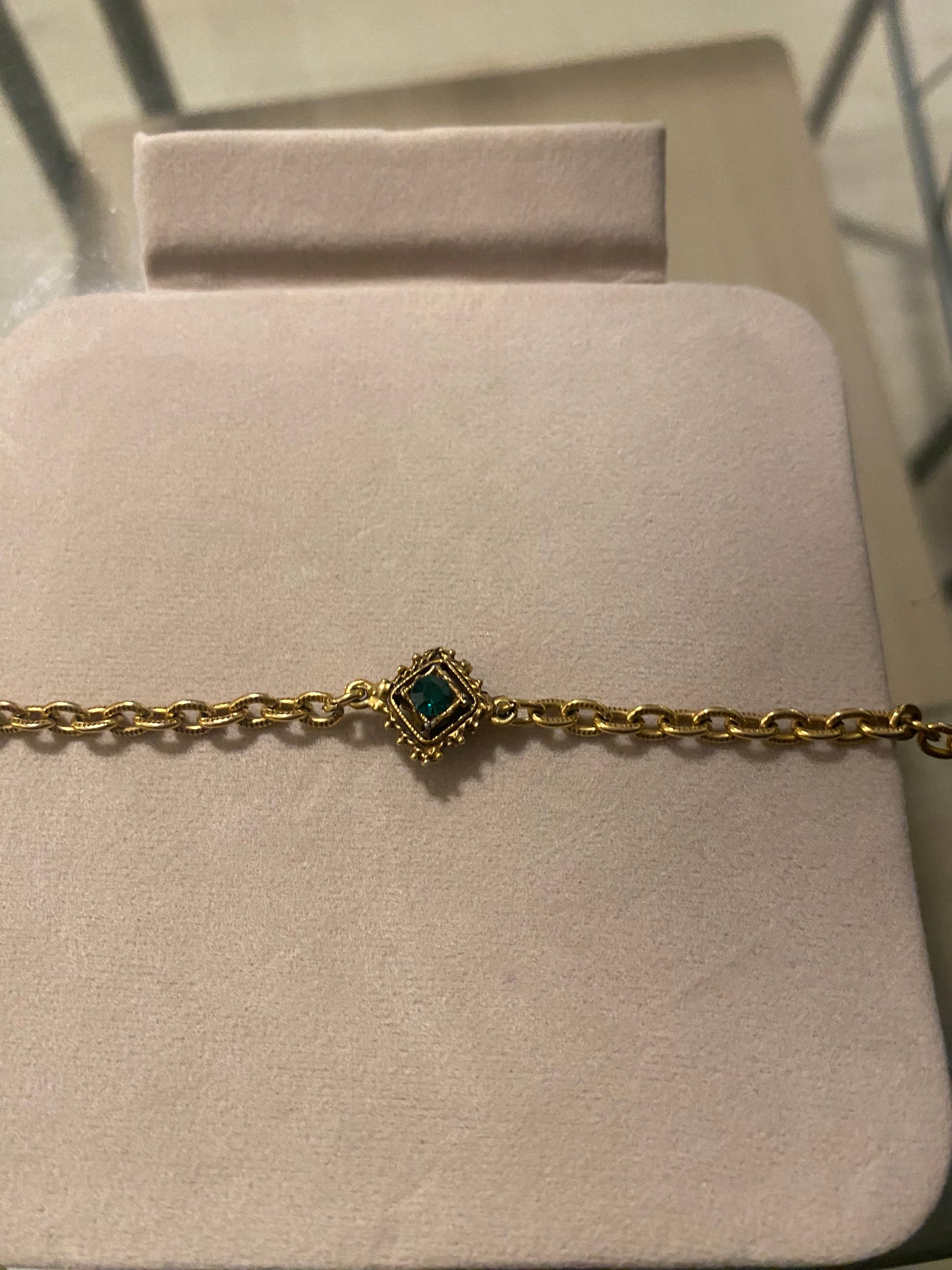 Petite Vintage Gold Bracelet