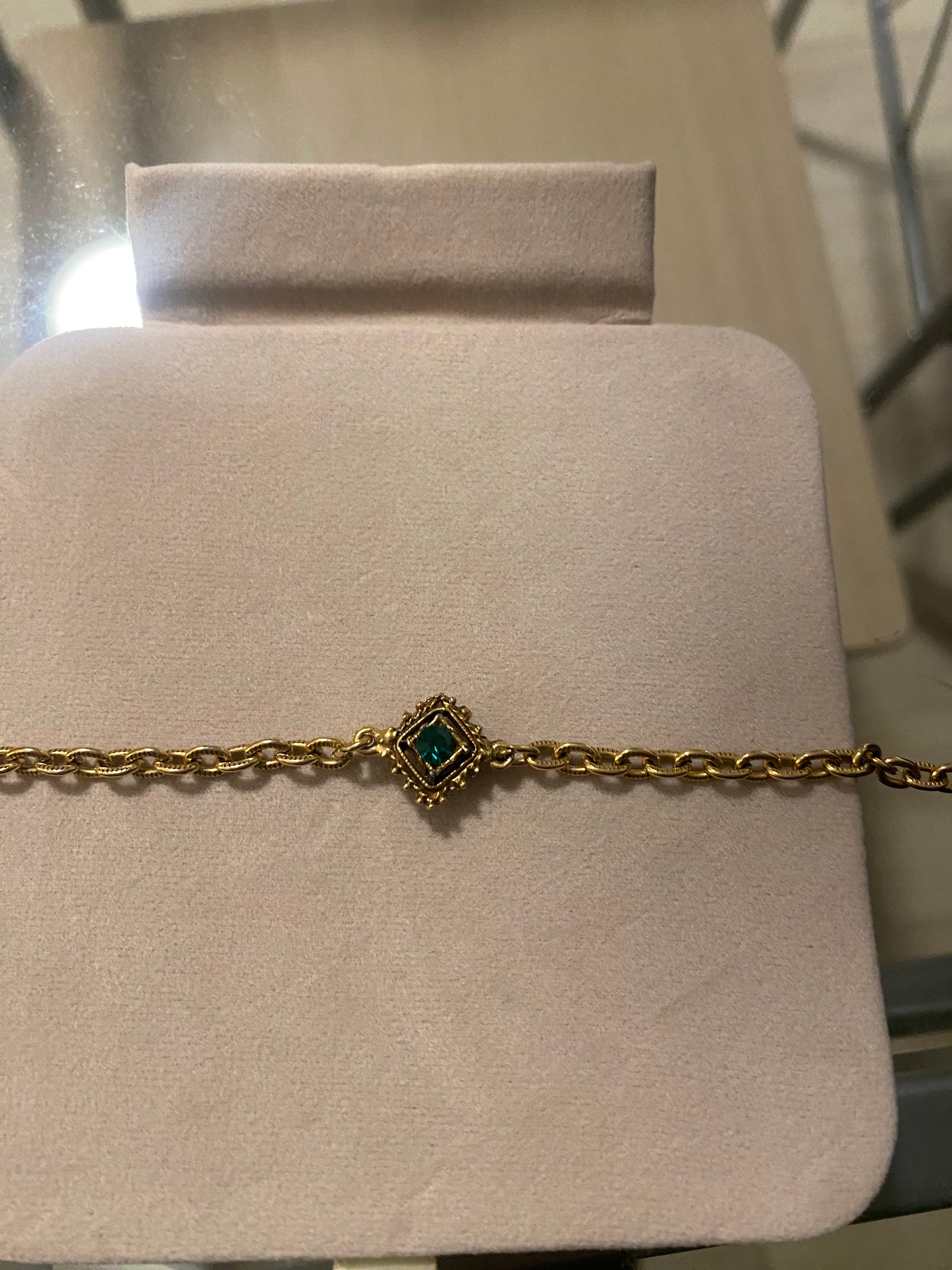 Petite Vintage Gold Bracelet