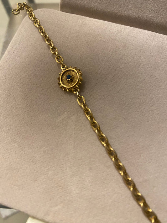 Petite Vintage Gold Bracelet